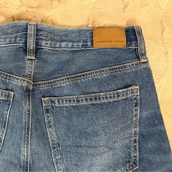 NWT American Eagle low rise baggy flare jeans Size 0 - Picture 11 of 14